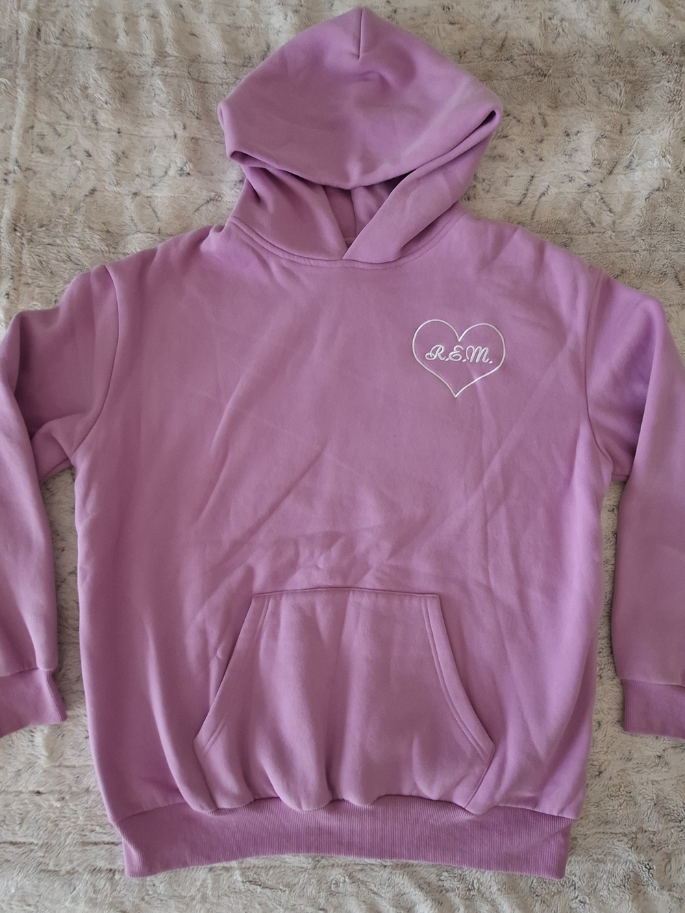 Honeymoon & Co Rem Pink Oversized Hoodie XL